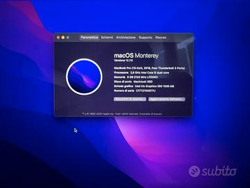 Apple Macbook pro 2016 13”