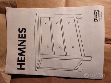 Cassettiera Hemnes  Retrò