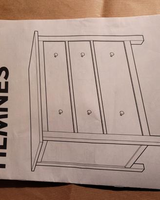 Cassettiera Hemnes  Retrò
