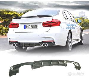 DIFFUSORE BMW F30 F31 LOOK M PERFORMANCE CARBONIO 
