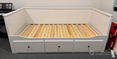 Hemnes struttura letto/divano 3 cassetti