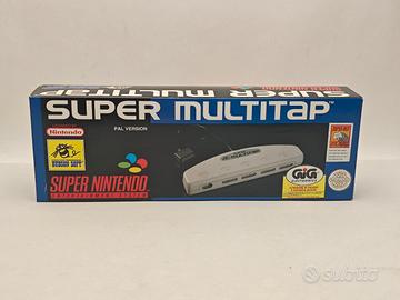 Super Nintendo SNES Multitap Nuovo multi contoller