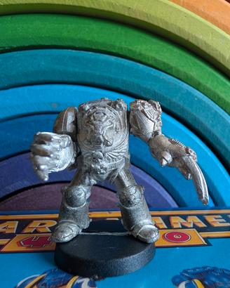 Miniatura Warhammer 40k Terminator vintage metallo