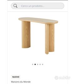 NUOVO Tavolo, Scrivania in legno - Maison du Monde