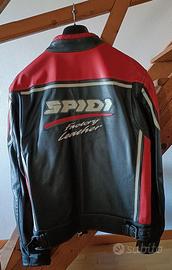 vedo giubbotto in pelle per moto