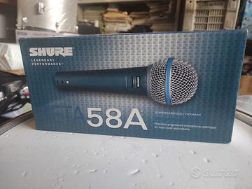 MICROFONO SHURE BETA58A - NO CINA €.105,00