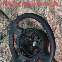 Volante pelle con comandi Fiat Idea nero