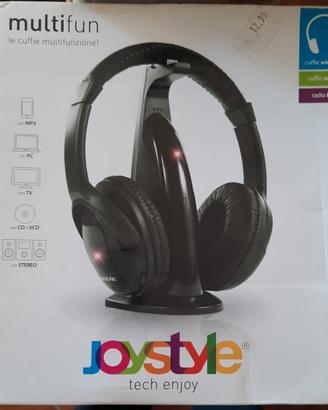 Cuffie Wireless Wired Radio FM NUOVE