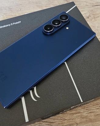 samsung z fold 7  blu da 256gb piu accessori