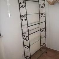 LIBRERIA/VETRINA IN FERRO