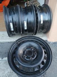 Cerchioni in acciaio da 15" per Wolksvagen (5 fori