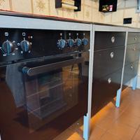 cucina Ikea con piano a  induzione 