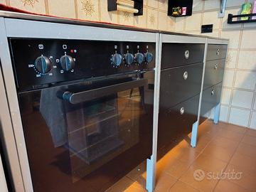 cucina Ikea con piano a  induzione 