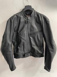 Giacca moto pelle Dainese vintage