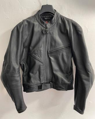 Giacca moto pelle Dainese vintage