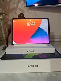 IPad Air 4 64GB + Apple Pencil 2ª gen + Scatola