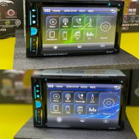 Autoradio 2 DIN 7" con lettore CD/DVD (miror link
