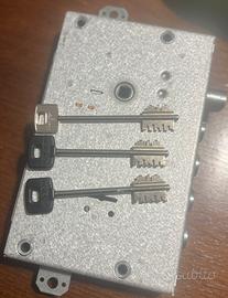 Serratura CISA doppia mappa da applicare come nuov