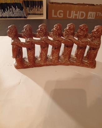scultura in terracotta messicana 