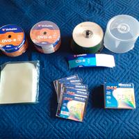 CD + DVD +Bustine NUOVI in Blocco 