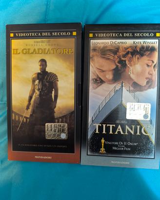 VHS Il gladiatore - Titanic