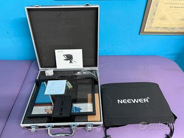 Teleprompter NEEWER + valigetta rigida + accessori