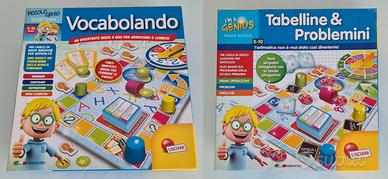 Vocabolando e Tabelline&Problemini Lisciani