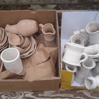 Ceramica da decorare per scuole, Lab artistici etc