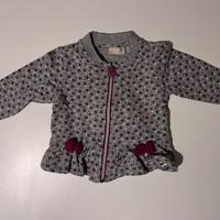 Felpa zip per bambina - Chicco - 74 cm - 12 mesi