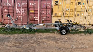 Rimorchio trasporto imbarcazioni 1350 kg