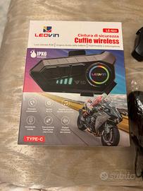 Interfono per casco moto cuffie wireless