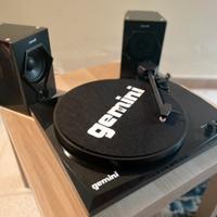 Giradischi Gemini & due casse