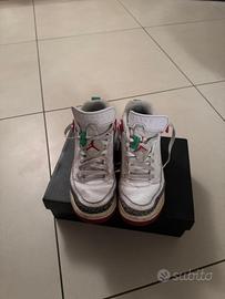 Nike Air Jordan 1 mid white black n 38