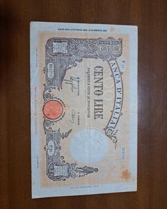 Banconota da 100 Lire
