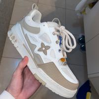 Scarpe Lv Skate beige