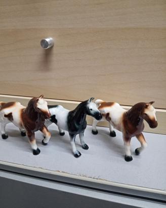 statuine trittico cavalli