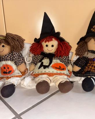 3 bambole My Doll Halloween con sacca originale