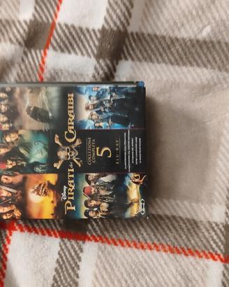 cofanetto bluray pirati dei caraibi 