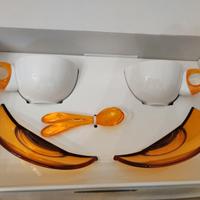 tazze colazione guzzini arancioni 