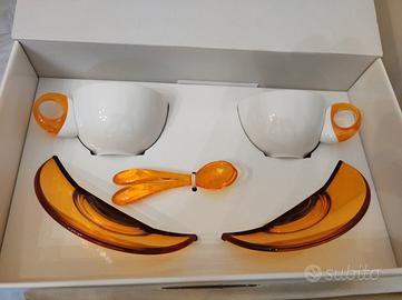 tazze colazione guzzini arancioni 