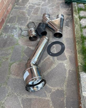 Tubi inox da stufa a legna