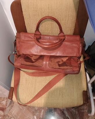 borsa pelle tracolla porta PC Piquadro unisex