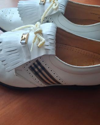 SCARPE DA GOLF VINTAGE BURBERRY’S originali