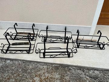 Portafiori in metallo