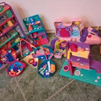 Vari set Polly pocket pari a nuovo, in blocco