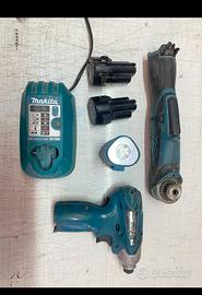 Set avvitatori Makita batterie con caricabatterie