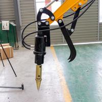 Trivelle SpaccaLegna Punta Conico miniescavatore