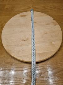 2 vassoi girevoli in legno ikea