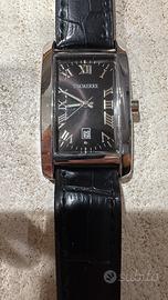 Orologio UNOAERRE uomo tank rettangolare nero