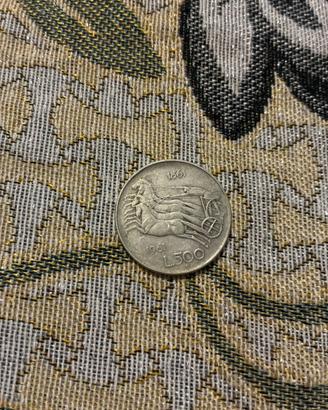 Lira Italiana L.500 1961 buona